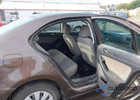 2012 Volkswagen Jetta 2.0L S from USA, damaged, VIN 3VW1K7AJ5CM363682